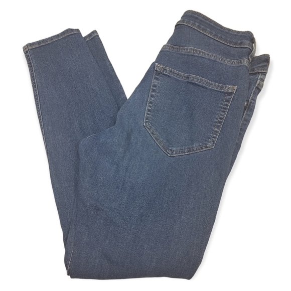 H&M Curvy High-waisted Denim Jeggings Size 6 - Picture 1 of 3